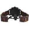 Montre - Extended - Bicolore noir et marron - Bracelet bois et acier - Mouvement quartz VD53