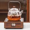 Glass Teapot High-temperature Resistant Glass Teapot Teapot with Filter Tea Set for Tea Parties