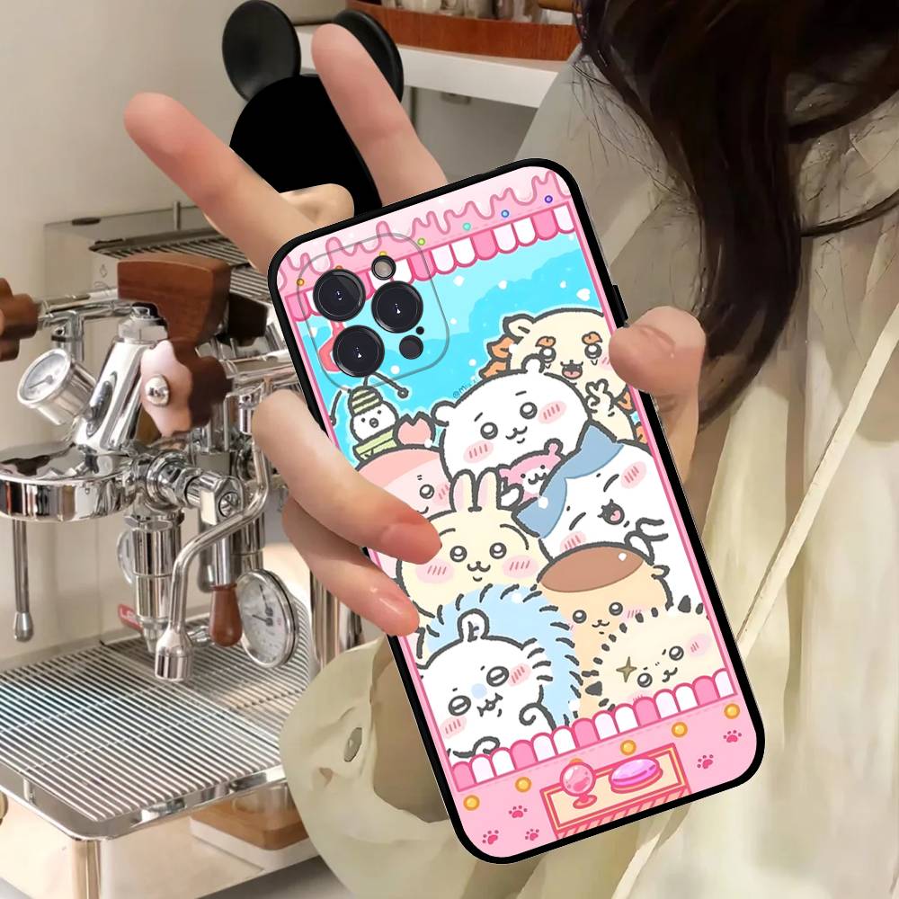 Cute C-chii-kawaS Phone Case For IPhone 16 11 12 13 14 15 17 Pro Max Plus 16E Silicone Cover