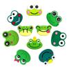 Cartoon Frog PVC Shoe Charms - Soft Rubber Croc Accessories & Decorations
