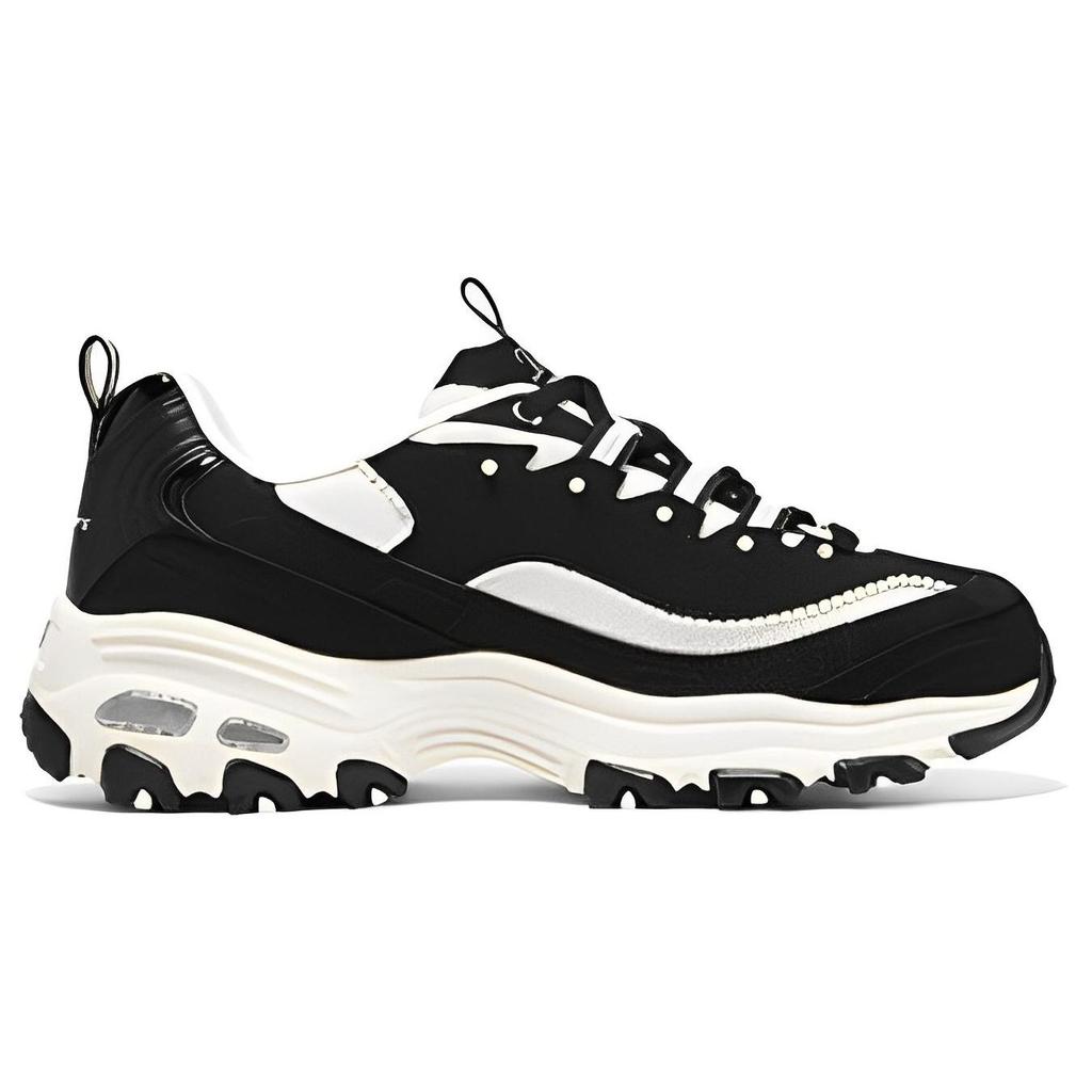 Skechers D'LITES 'White Black' Women's 896189-BKW