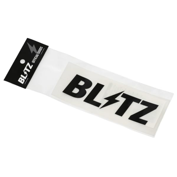 BLITZ 13551 Logo Sticker w5.9 inches (150 mm) BLACK