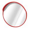 Outdoor Security Mirror Wide Angle Curved Surface 60mm Standing Pole Mounted Convex Traffic Mirror for Driveway 60cm