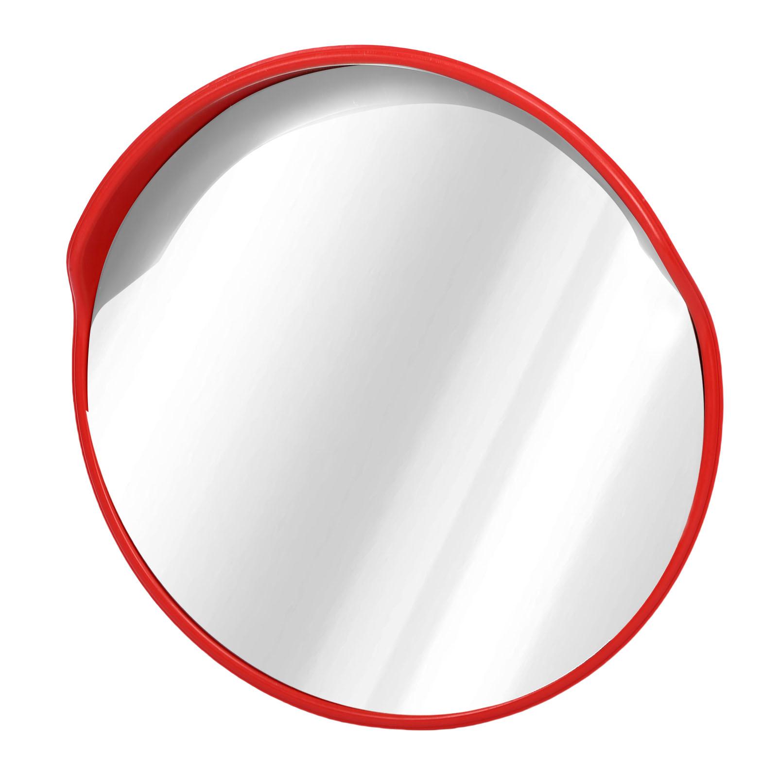 

Outdoor Security Mirror Wide Angle Curved Surface 60mm Standing Pole Mounted Convex Traffic Mirror for Driveway 60cm