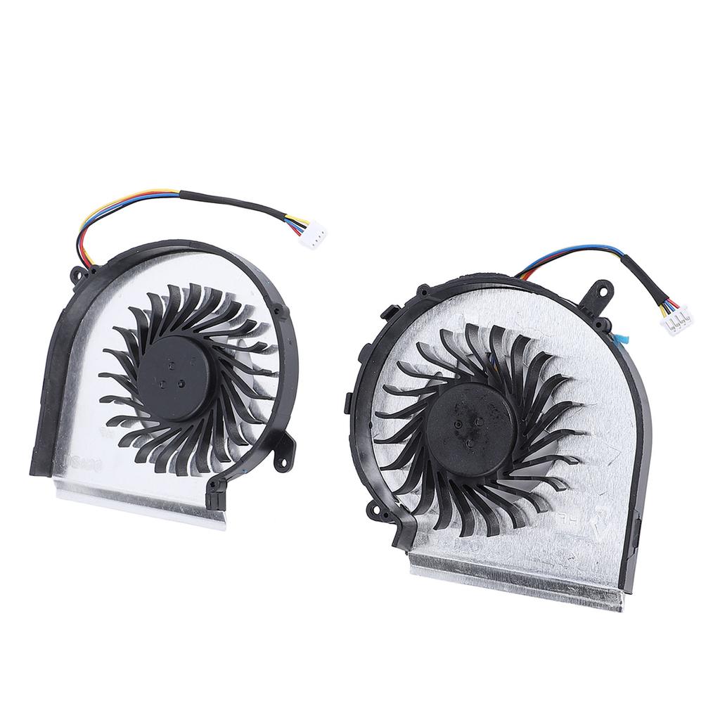 Laptop CPU GPU Cooling Fan Aluminum Alloy 4 Pin Laptop Replacement Cooling Fan with Repair Tools for