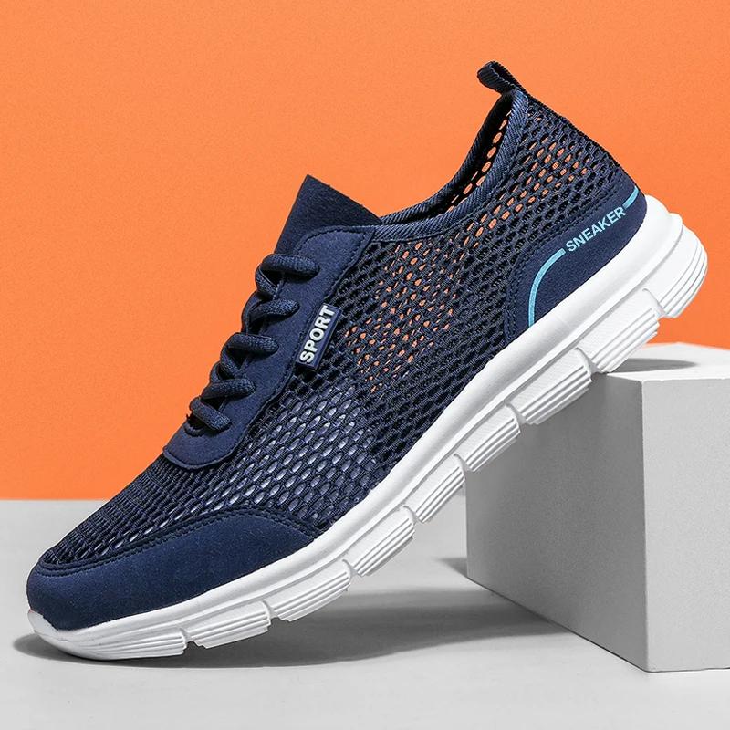Men Aqua Shoes Outdoor Breathable Beach Shoes Lightweight Quick-drying Wading Shoes Sport Sneakers Shoes