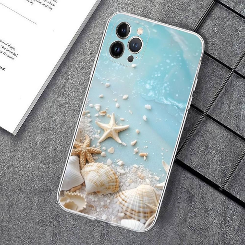

Summer Beach Phone Case For iPhone 15 14 11 12 13 Mini Pro XS Max Cover 6 7 8 Plus X XR SE 2020 Funda Shell iPhone 12 mini