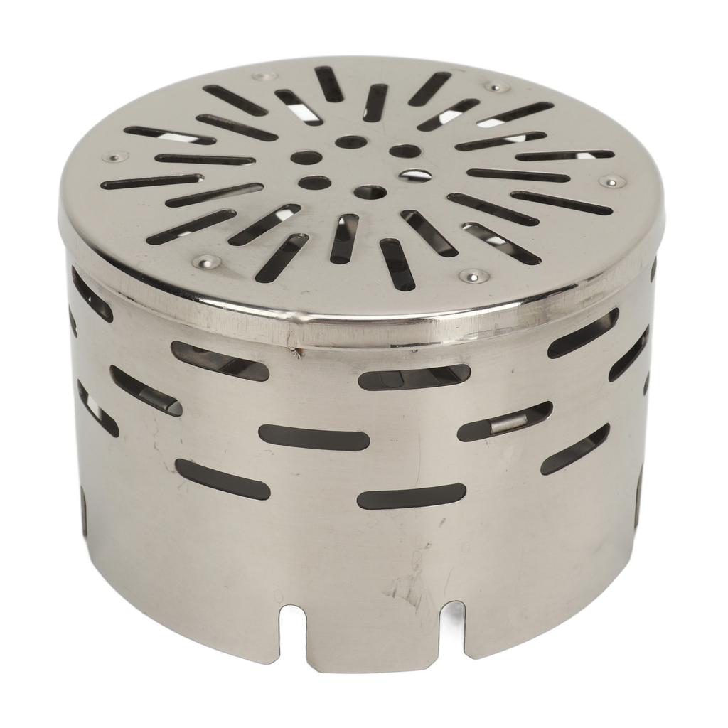 Camping Heater Stove Cover Stainless Steel Efficient Safe Outdoor Stove Heating Cover for BRS 6 11 15 53 56 Stove