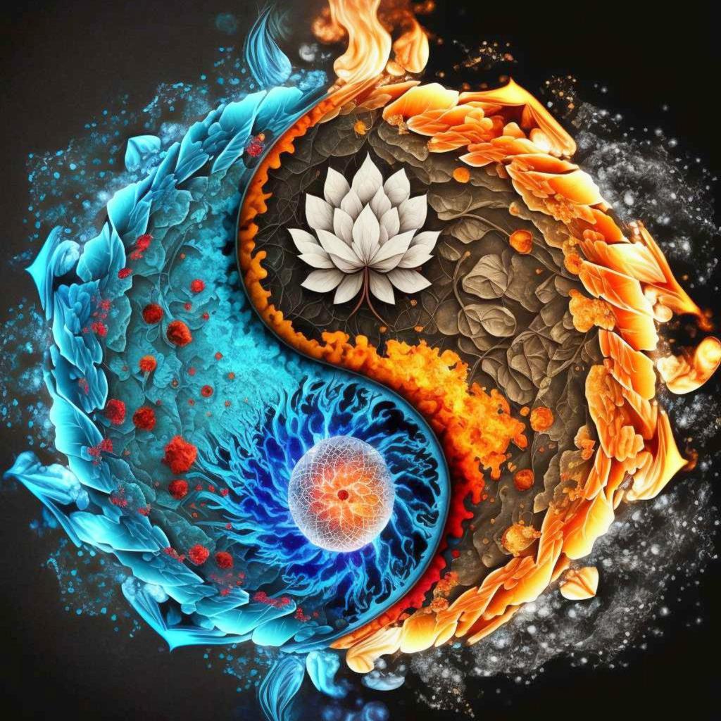 Diamond Painting Set Tai Chi Sunflower Full Square Round Mosaic Embroidery Yin Yang Landscape Home Decor