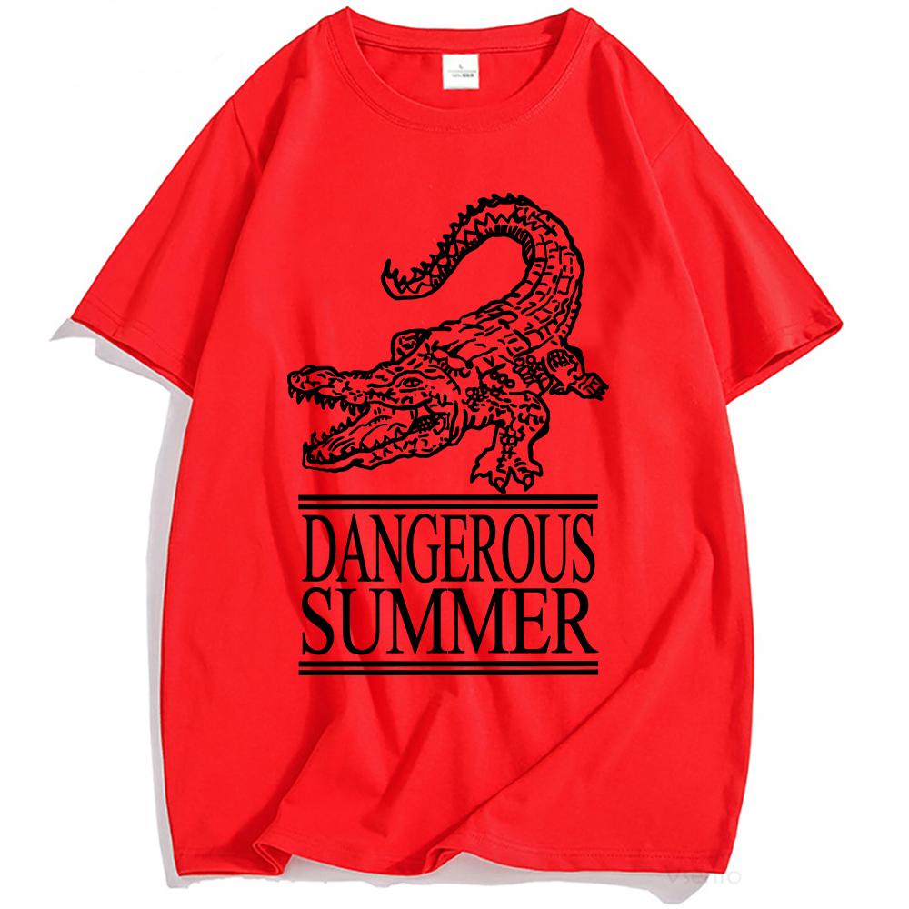 Yeat DANGEROUS SUMMER LOCO TEE Streetwear Hip Hop Printing T-shirt Casual Cotton Men Women Tshirts Fashion Grunge Male T Shirt