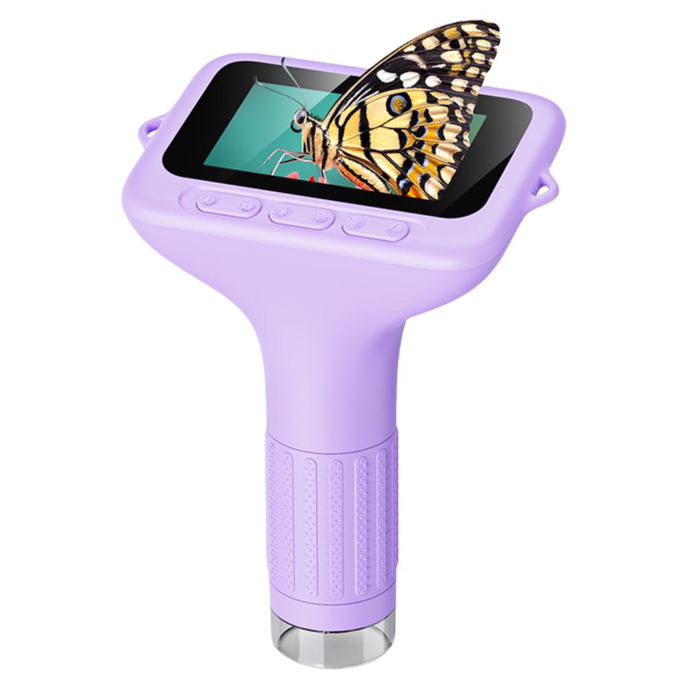 Microscope for Kids 1000X 1080P Digital Microscope Kids Microscope 3 Inch Screen Gifts for 3 4 5 6 7 8 9 10 Year Old Boys Girls