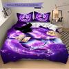 3Pcs Magical Cosmic Dance Bedding Set Quilt Cover Pillowcase Home Christmas Xmas Halloween Gift 1 Duvet Cover 2 Pillowcase M928542