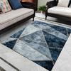 Light Luxury Geometry Carpets Modern Living Room Large Area Rugs Home Sofa Chair Side Soft Mat Room Decor Doorway Hallway Carpet