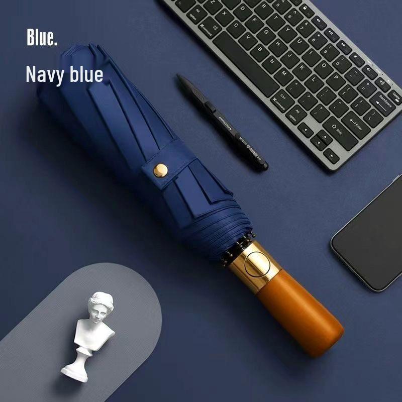 Dual-Use Anti-Storm UV-Proof Student Umbrella