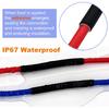 10 Kit 16 AWG 2 Pin Connector Car Waterproof Wire Connectors 2 Pin Automotive Electrical Connectors Quick Disconnect 2 Way Wire Terminal Connector