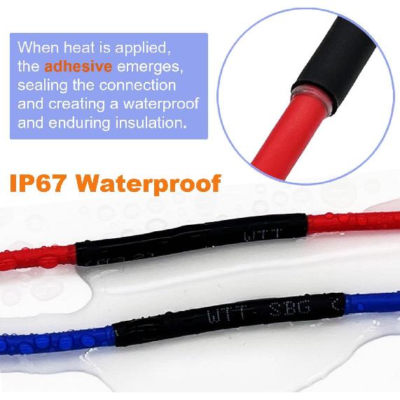 10 Kit 16 AWG 2 Pin Connector Car Waterproof Wire Connectors 2 Pin Automotive Electrical Connectors Quick Disconnect 2 Way Wire Terminal Connector