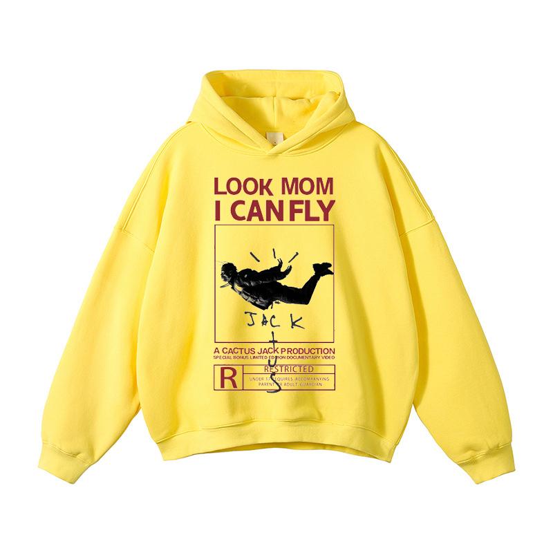 Men Women Spring Autumn Vintage Hoodies Unisex Hip Hop Hooded Sweatshirts Pullovers Tops M