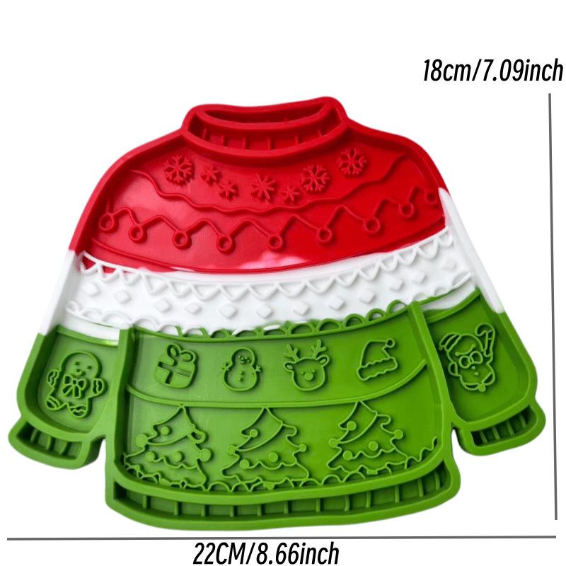 Silicone Lick Mat Slow Feeder for Cats & Small Dogs Non-Slip Design with Suction Cups Dishwasher Safe Pet Dish Extends Mealtime and Reduces Anxiety