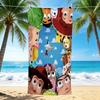 1Pc Toy Story Characters Beach Towel, Quick Dry, Multi-Use for Beach Pool Gym Yoga Home Travel, Christmas, Halloween, Xmas Gift M928776