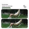 Adjustable Reclining Foldable Moon Chair with Cotton Padding for Outdoor Camping and Picnics
