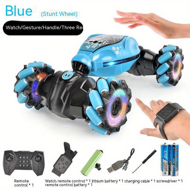 Gesture-Induced Deformation Remote Control Twist Four-Wheel Drive Climbing Racing Boy Charging Off-Road Vehicle