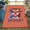 Bulldog Large Area Print Carpet Non-Slip Soft Rug Indoor Floor Mat Decorative Washable Rug for Teens  Adult Gifts