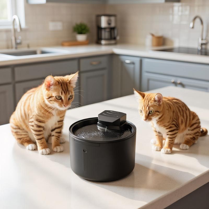 2.3L Automatic Pet Water Fountain USB Powered Ultra Silent Circulating Cat Dog Drinking Dispenser