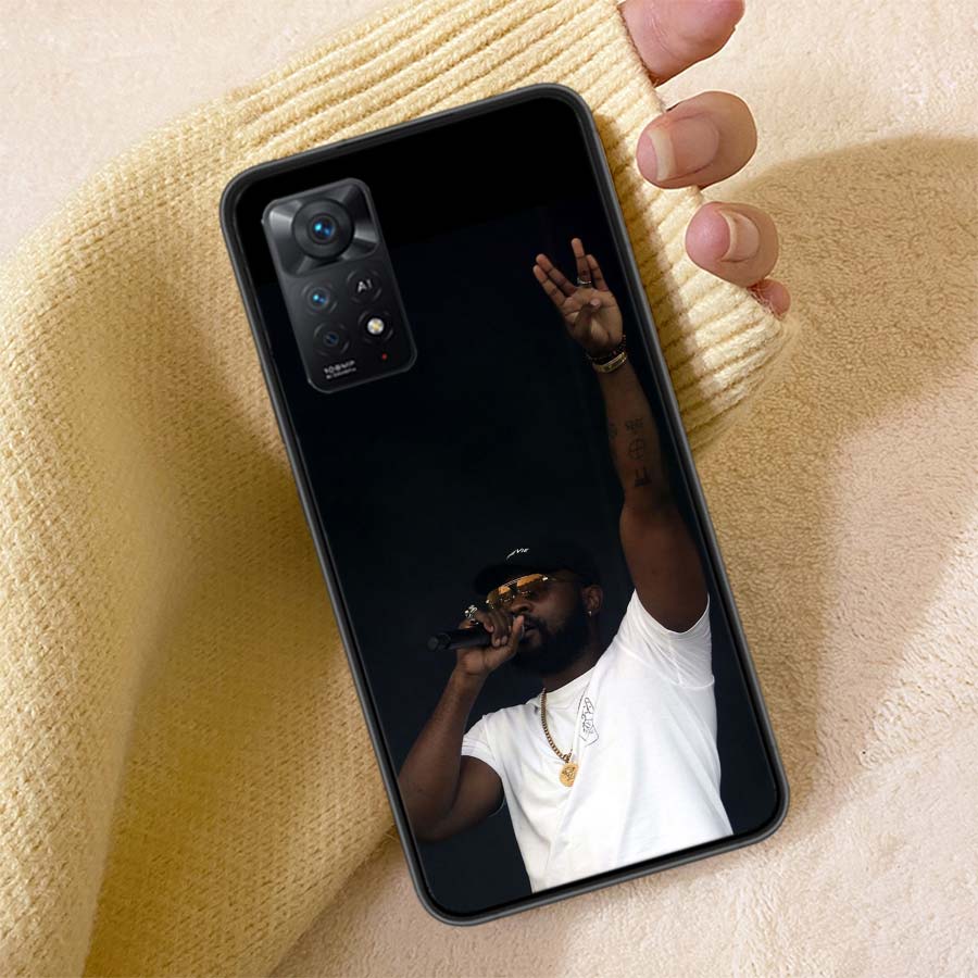 Damso Rapper Phone Case For Redmi Note 13 14 15 Pro Plus 12 13C 12C 15C 9 10 10C 9T 9C 9A TPU Soft Cover Clear Cell Cases Shockp