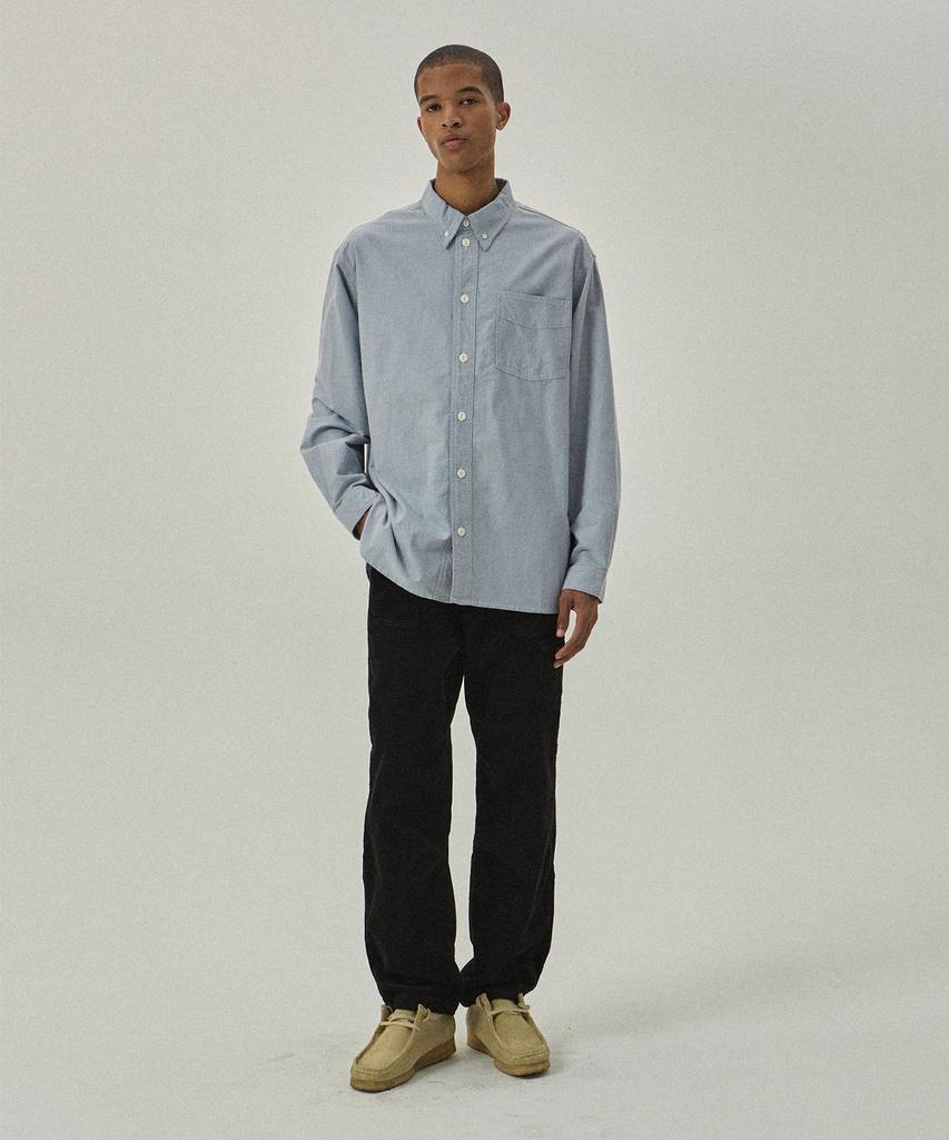 MAGOODGAN Labor 2112 Oversized Sky Blue Oxford Shirt