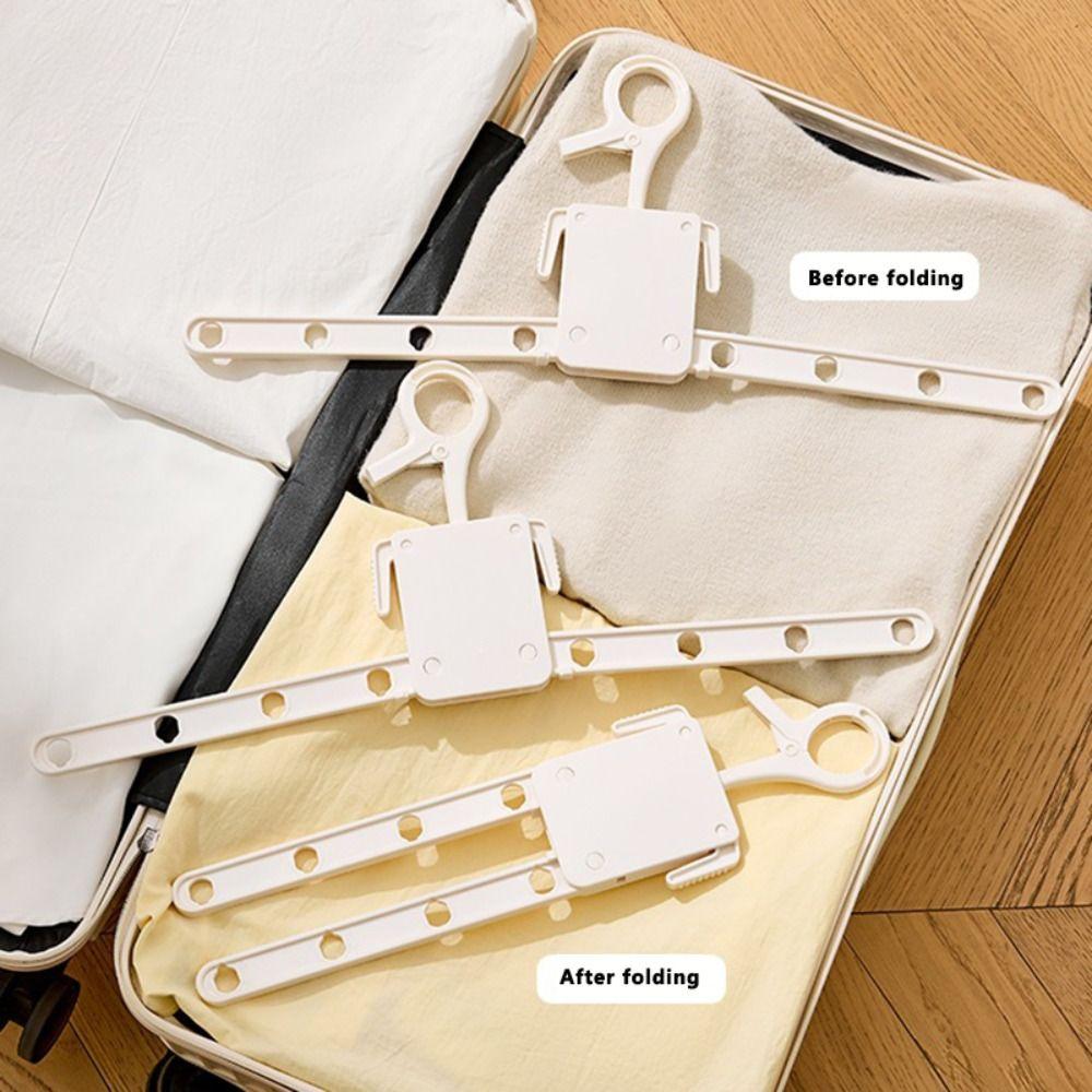 Durable Foldable Clothes Hanger 8-Hole Portable Portable Hanger Windproof Multi-Function Clothes Hook Home & Travel