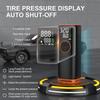 160 PSI Tire Inflator Portable Air Compressor with Tire Pressure Gauge for Car, Bicycle, Motorcycle Tires, Balls Etc.