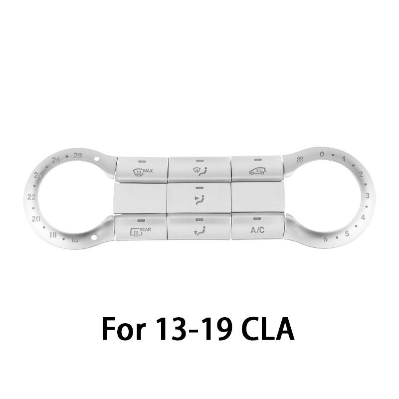 For Mercedes Benz GLA X156 CLA X117 A W176 B Class W246 W242 2013-2017 2018  Car Air Conditioner Button Cover Trim Sticker