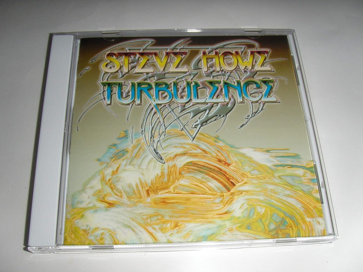 

CD STEVE HOWE - Turbulence SRCS5518PROMO Relativity 1991 Japan ObiRock Used