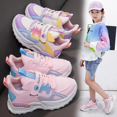 Scarpe da ginnastica impermeabili in pelle per bambina, nuove, comfort, suola morbida, scarpe da corsa per bambini