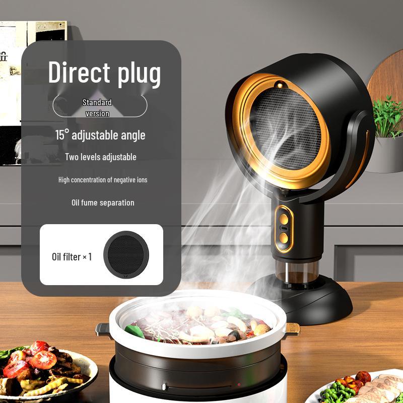 

Портативная вытяжка с большой мощностью всасывания - Идеально для дома, барбекю или кемпинга