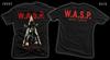 Ny DTG-tryckt kortärmad t-shirt - W.A.S.P.-WASP