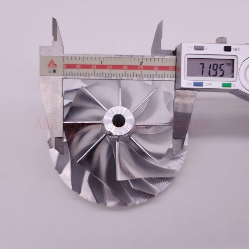 HE551 Turbo Billet Kolo Kompresorové kolo 71,9x109-8/8 Lopatky Dodavatel AAA Díly turbodmychadla
