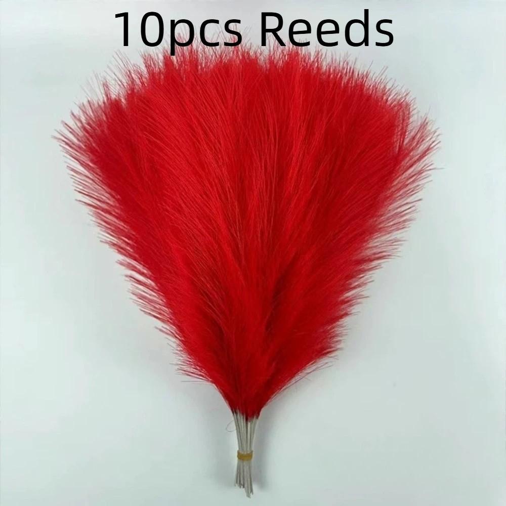 Fireworks Maidenhair Grass Artificial Reed Plant Bouquet Pampas Grass Wedding