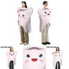Unisex Halloween Teeth Cosplay Costume Perfect For Parties And Stage Performances