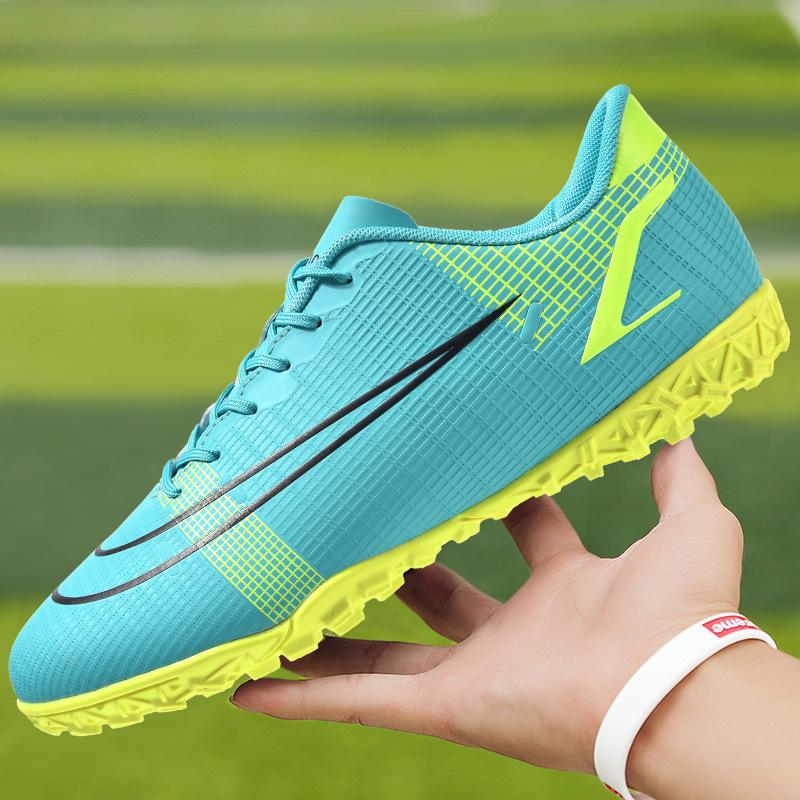 Foreign trade football shoes, male youth middle school students competition training shoes AG long nails artificial turf TF broken nails