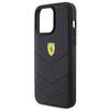Ferrari Fehcp15Xrduk Iphone 15 Pro Max 6.7 Czarny/Black Hardcase Quilted Metal Logo