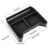 For VW ID4 Armrest Storage Box -2025 Center Console Organizer Tray with Adjustable Divider Fit Auto Interior Accessories