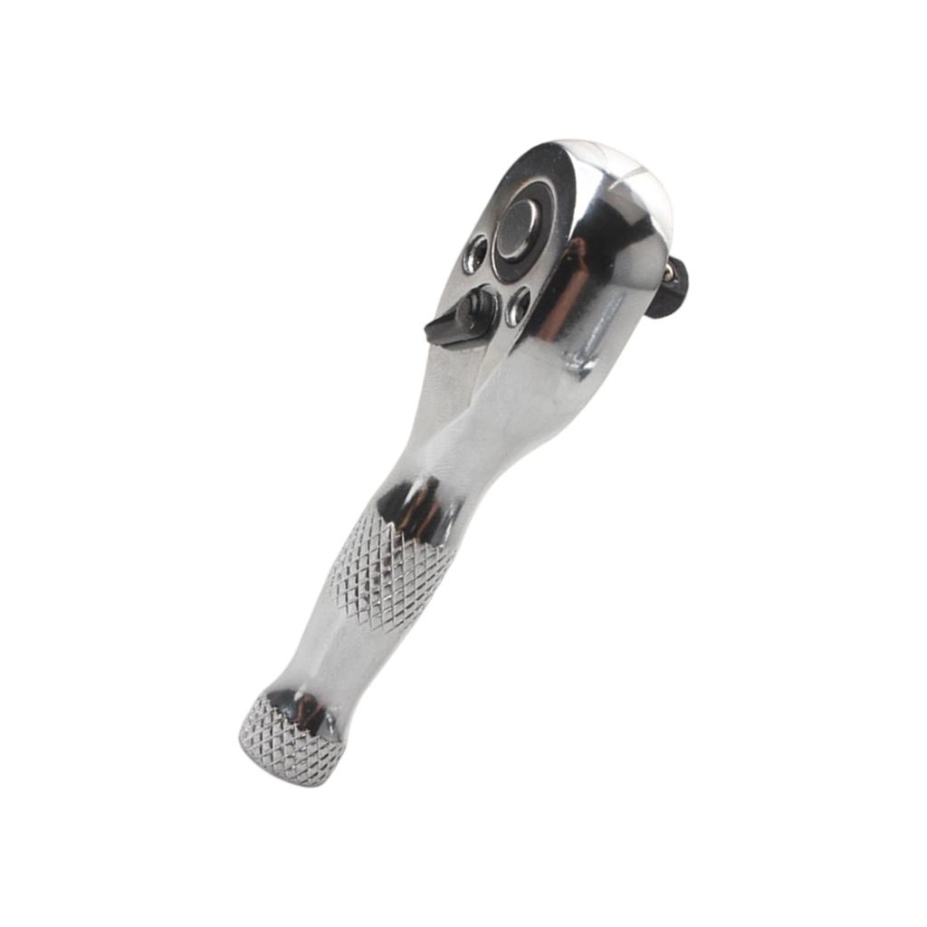 72T Short Shank Bidirectional Ratcheting Wrench Head Set Multiple Socket Compatibility Automotive Repair Maintenance Kit