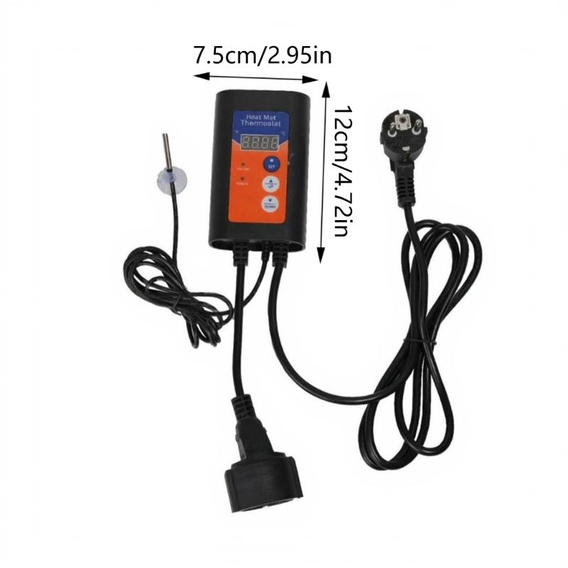 European Voltage 230V Plant Growth Controller 1000W Adjustable Thermostat Suitable For Greenhouse And Home Brewing Needs