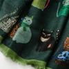 Used [New] [kinaviola] Cat Scarf Shawl Muffler Wrap Large Size All Season Women's Fashion Accessory Natural Stylish Cat Goods Cat Gifts (Green) 1