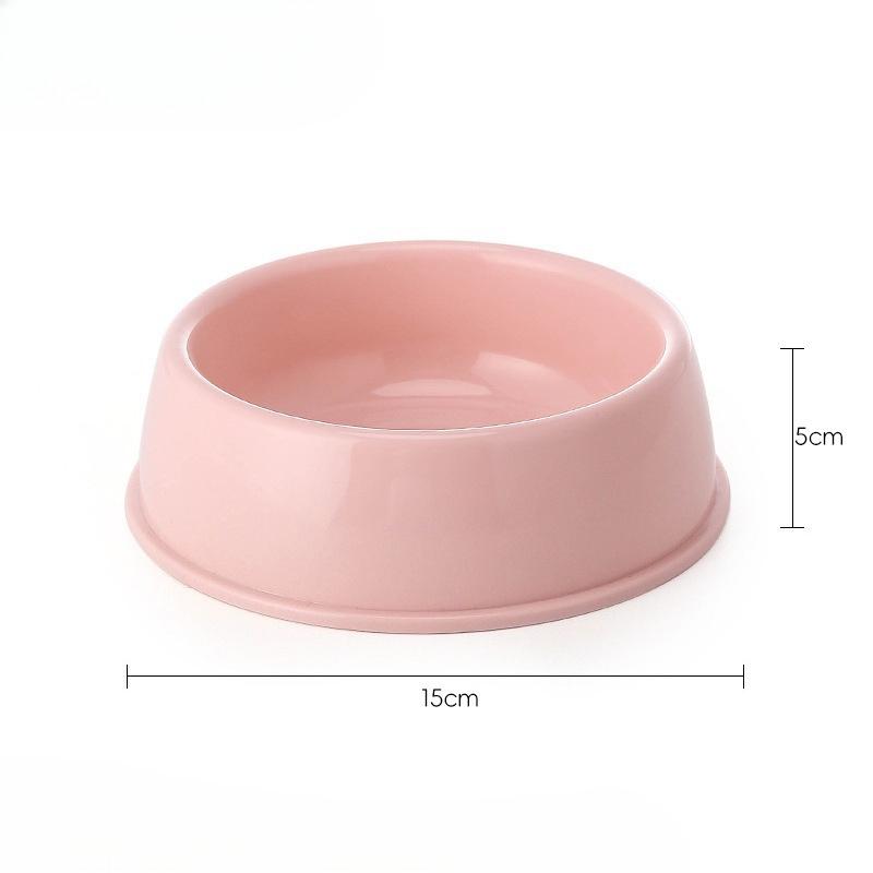 

Pet Supplies: Cat Bowls, Pet Bowls, Anti-knock Cat and Dog Basins, Dog Bowls, Cat Water Basins, Pet Bowls, Tableware Small рожевий