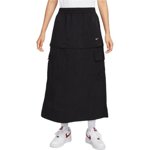 Nike AS NSW WVN MR MDI SKT GCEL Casual Long Skirt Women s IH9275-010 EU L чёрный
