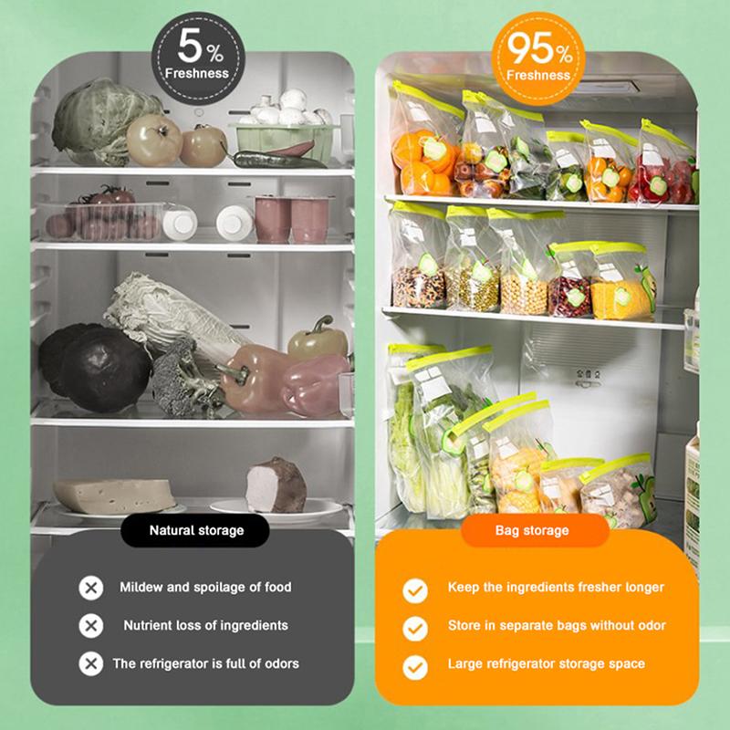 

Контейнеры для хранения пищевых продуктов, многоразовые пакеты для заморозки, герметичные верхние пакеты с застежкой-молнией