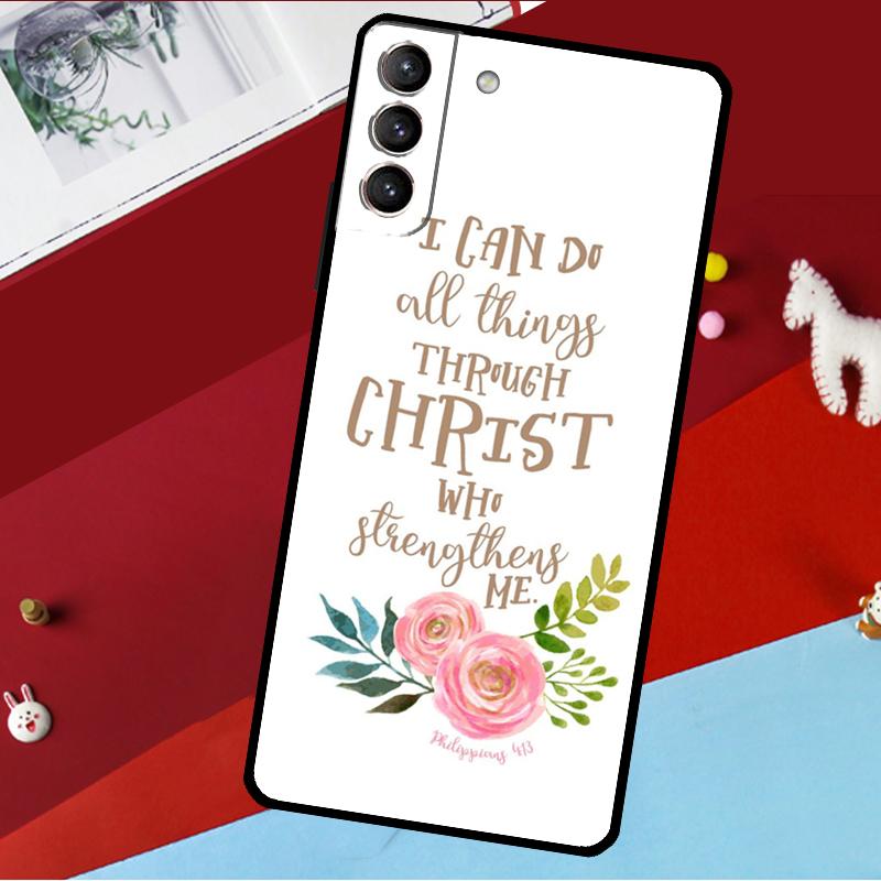 Bible Qutoes Verse Belief God Jesus Funda For Samsung Galaxy S26 S25 S24 S21 S22 S23 Ultra S10 Plus S20 FE S25 FE Phone Case