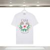 Cross-border Casablanca Summer New Casablanca Tropical Wind Summer Fruit Print Loose Short-sleeved T-shirt